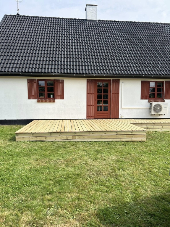 ny træterrasse