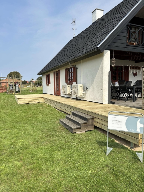 Træterrasse ringe